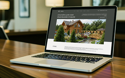 Лендинг для гостиницы Hotel